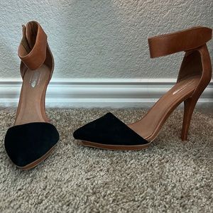 Jeffrey Campbell Black and Brown Heels